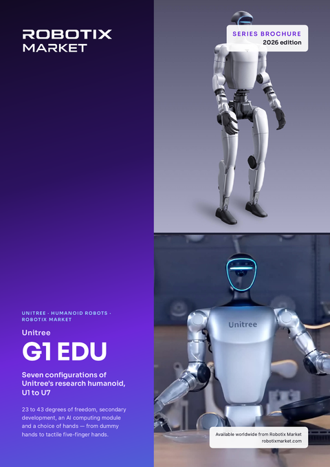 Unitree Robotics G1 Edu Plus U2 – Brochure del prodotto